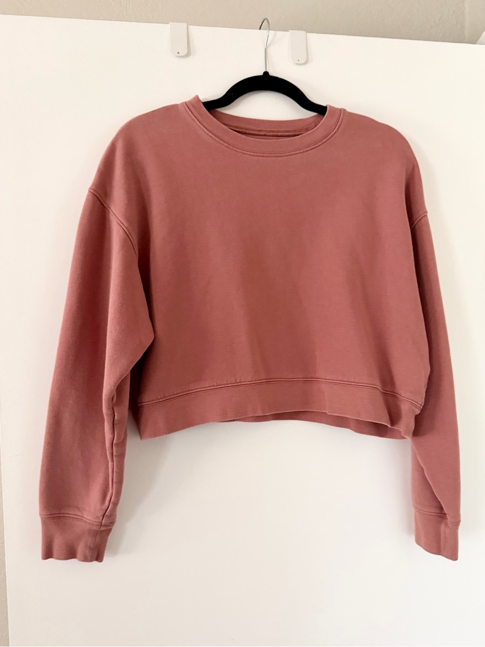 girlfriend collective 50/50 Cropped Sweatshirt